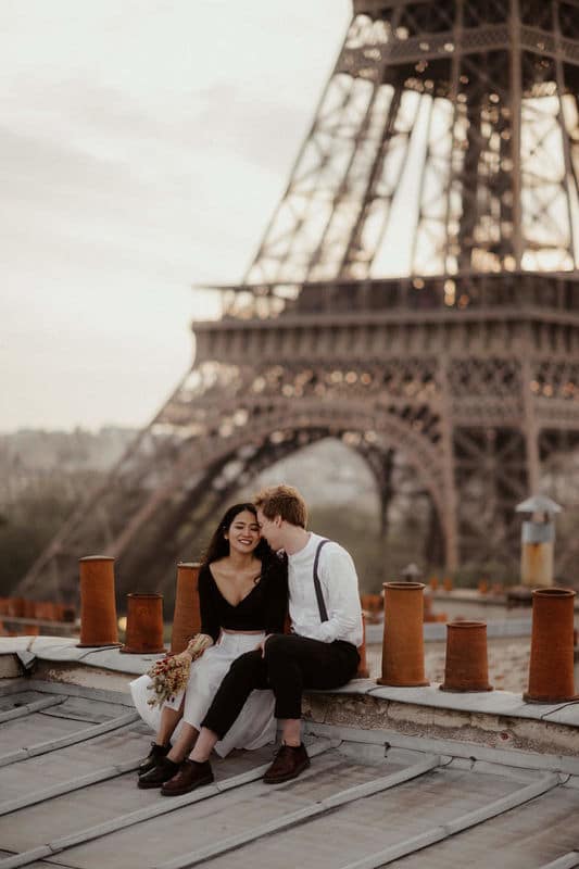 Séance pré-mariage Paris Nicolas et ludivine 2022