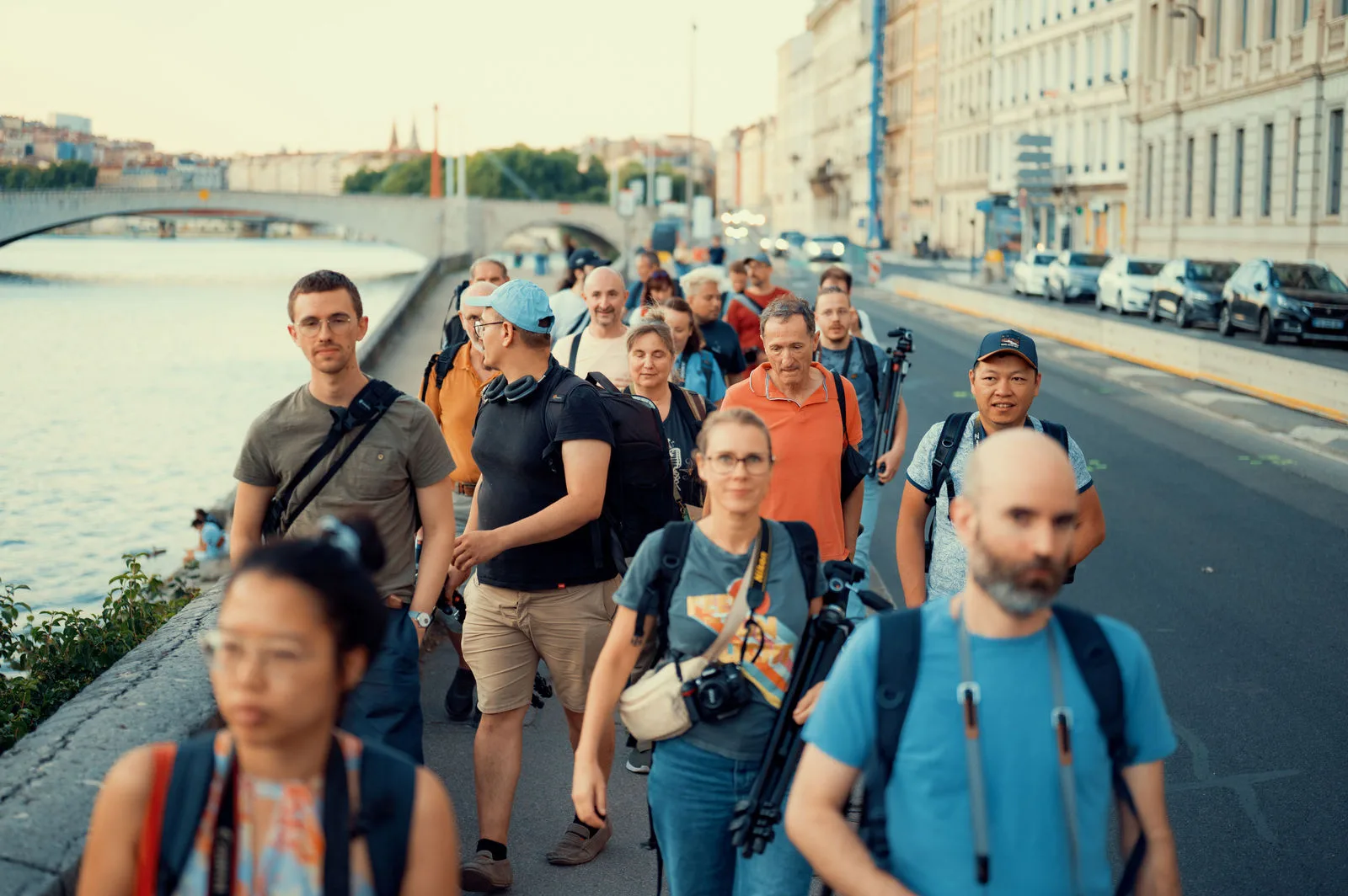 Sortie photo collective &agrave; Lyon &mdash; grand groupe de participants