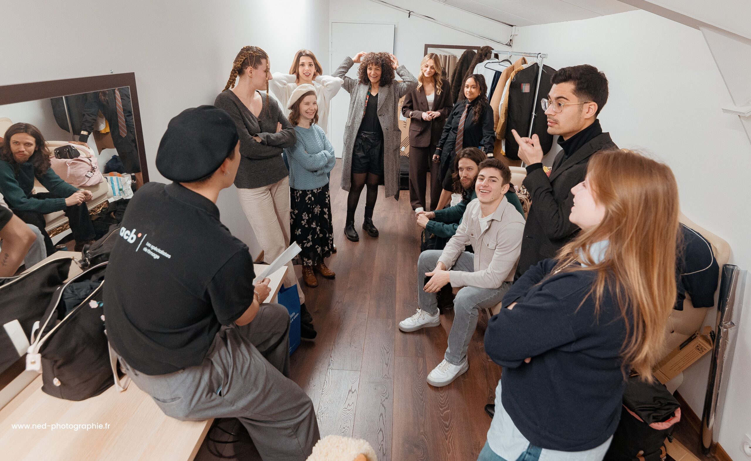 L\'équipe des modèles photo