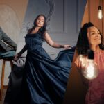 Modèles photographiés en studio lors d’un stage photo à Lyon, travail des poses, de la lumière et de l’expression