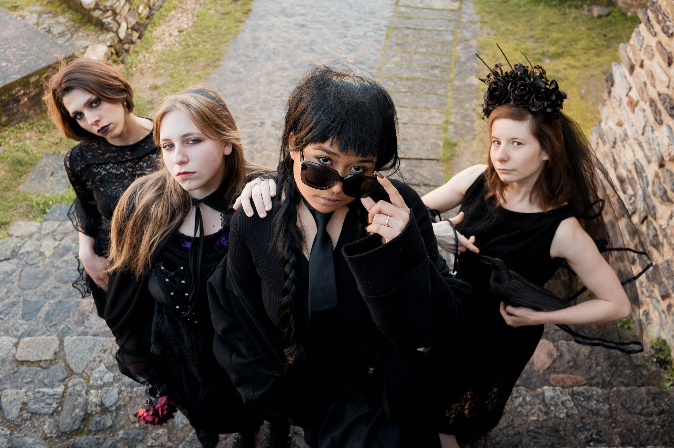 Halloween: créez des photos de portrait ambiance "Mercredi Addams"