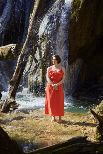 Réaliser des portraits dans les cascades de l'Ain