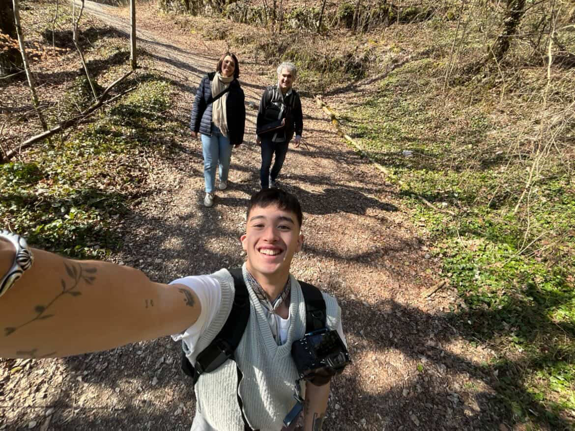 Réaliser des portraits dans les cascades de l'Ain