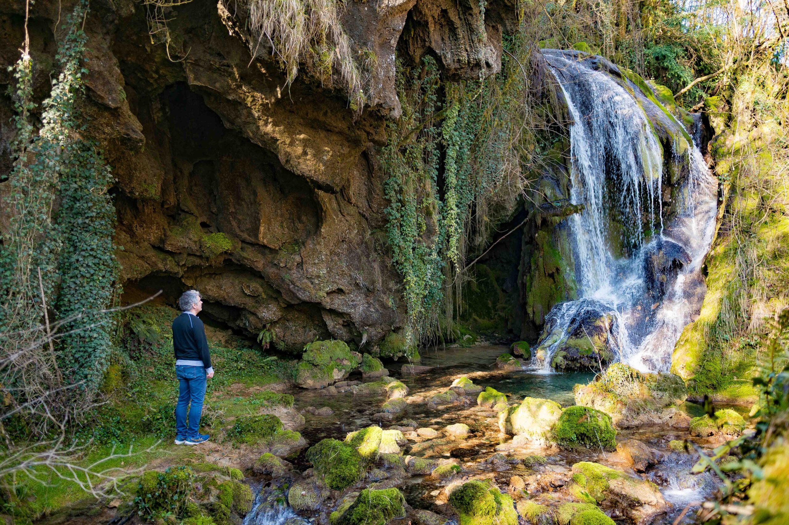 Réaliser des portraits dans les cascades de l'Ain
