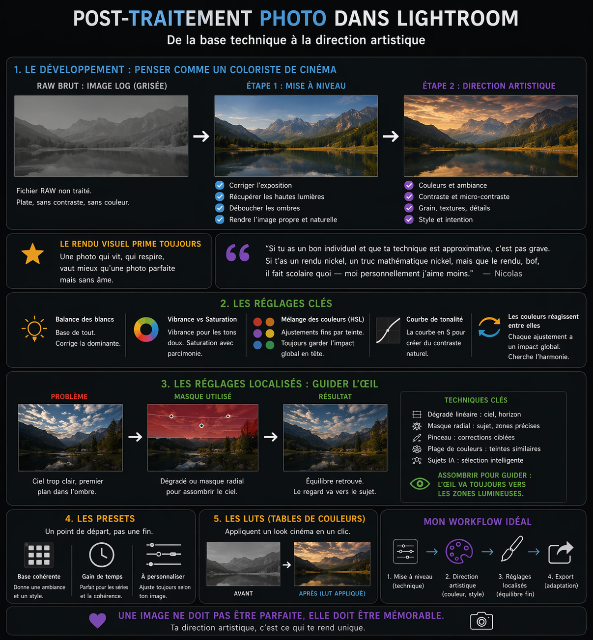 Formation Lightroom Individuelle à Lyon