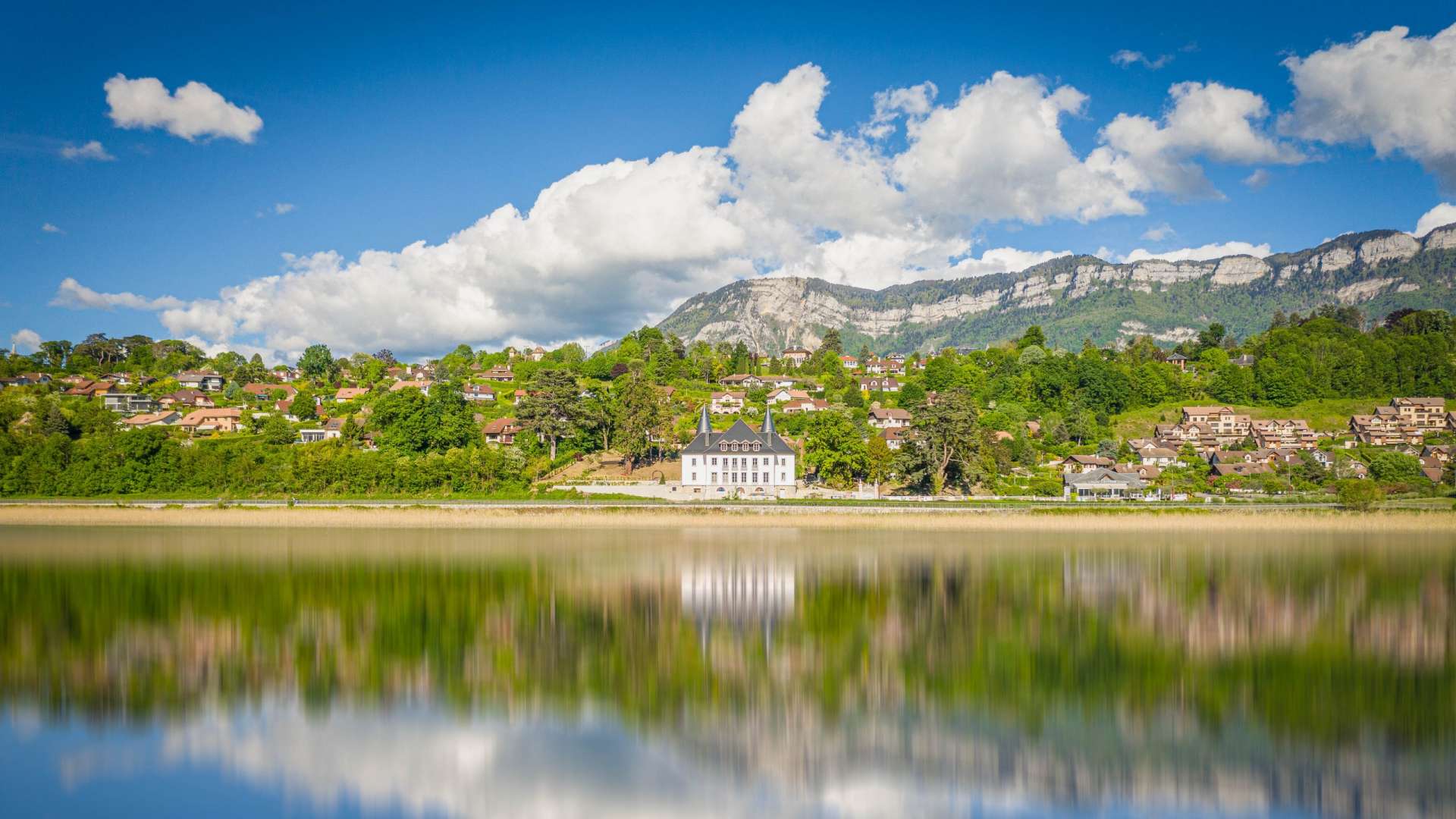 Château de Tresserve bord du lac du Bourget terrasse panoramique 450m² Riviera des Alpes lieu de mariage Savoie