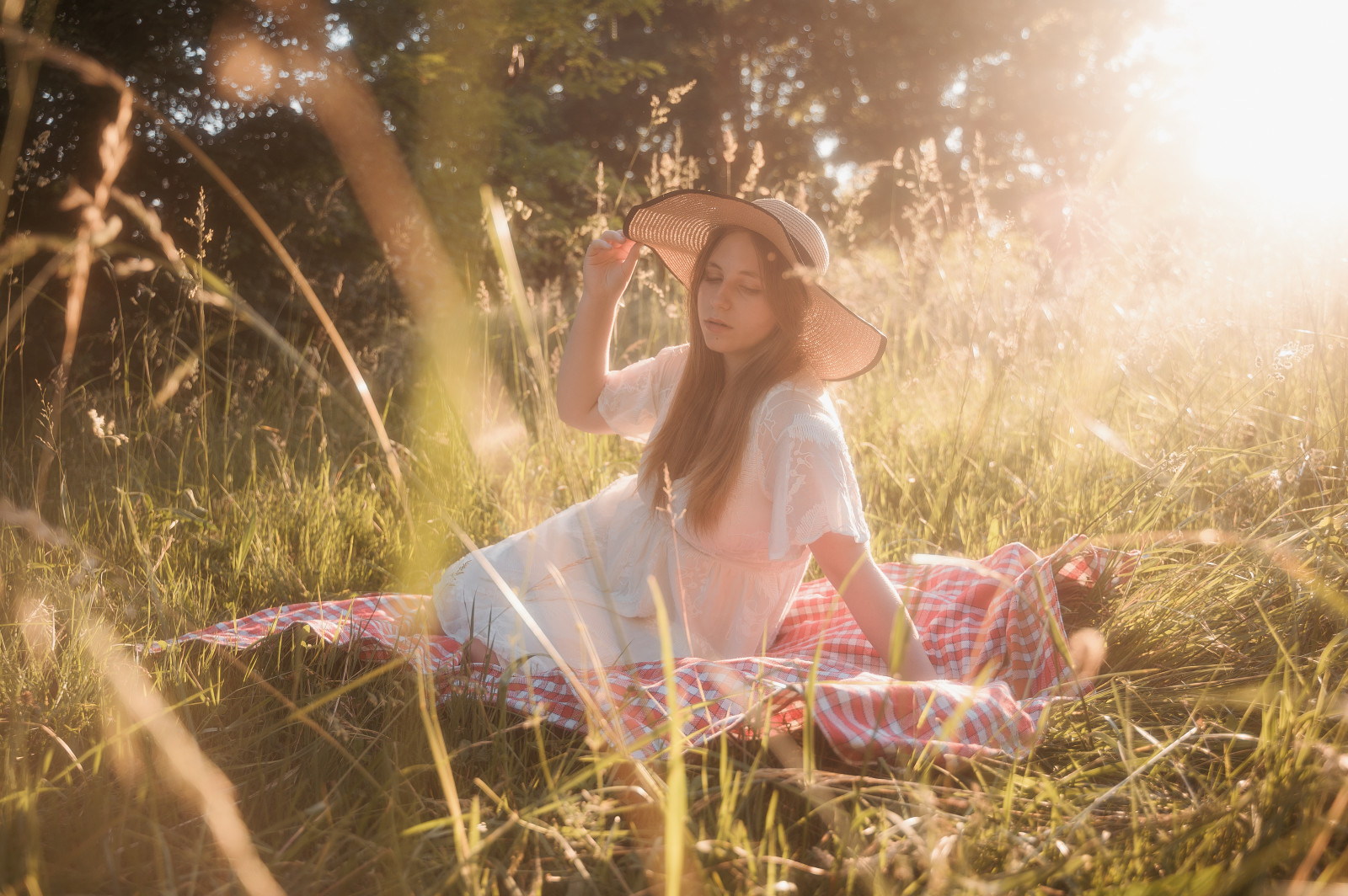 Atelier photo de portrait Bridgerton - Ambiance romantique et printanier