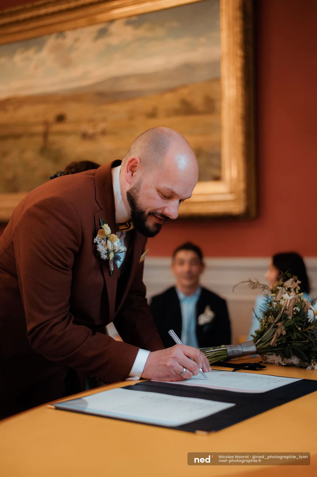 Mariage à la Basilique Saint-Martin d'Ainay : cérémonie civile
