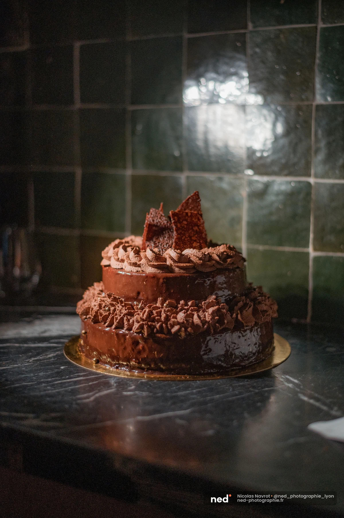 Mariage à la Basilique Saint-Martin d'Ainay : gâteau