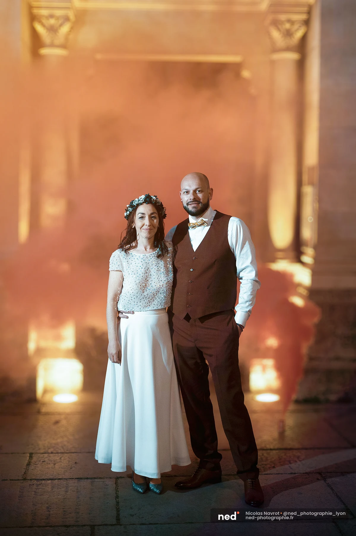Mariage à la Basilique Saint-Martin d'Ainay : photos de couple