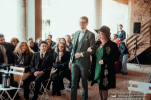 Monsieur Gaspard : le costume de mariage à cinq minutes du studio